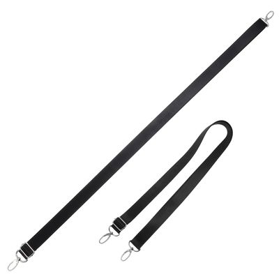 DOITOOL 2-Pack Adjustable Elastic Leg Straps with Double Swivel Metal Carabiners