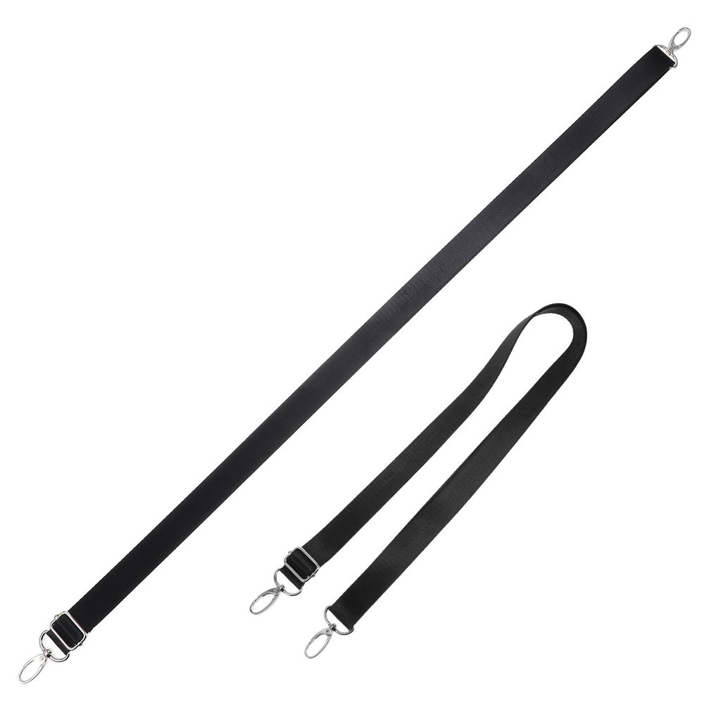 DOITOOL 2-Pack Adjustable Elastic Leg Straps with Double Swivel Metal Carabiners