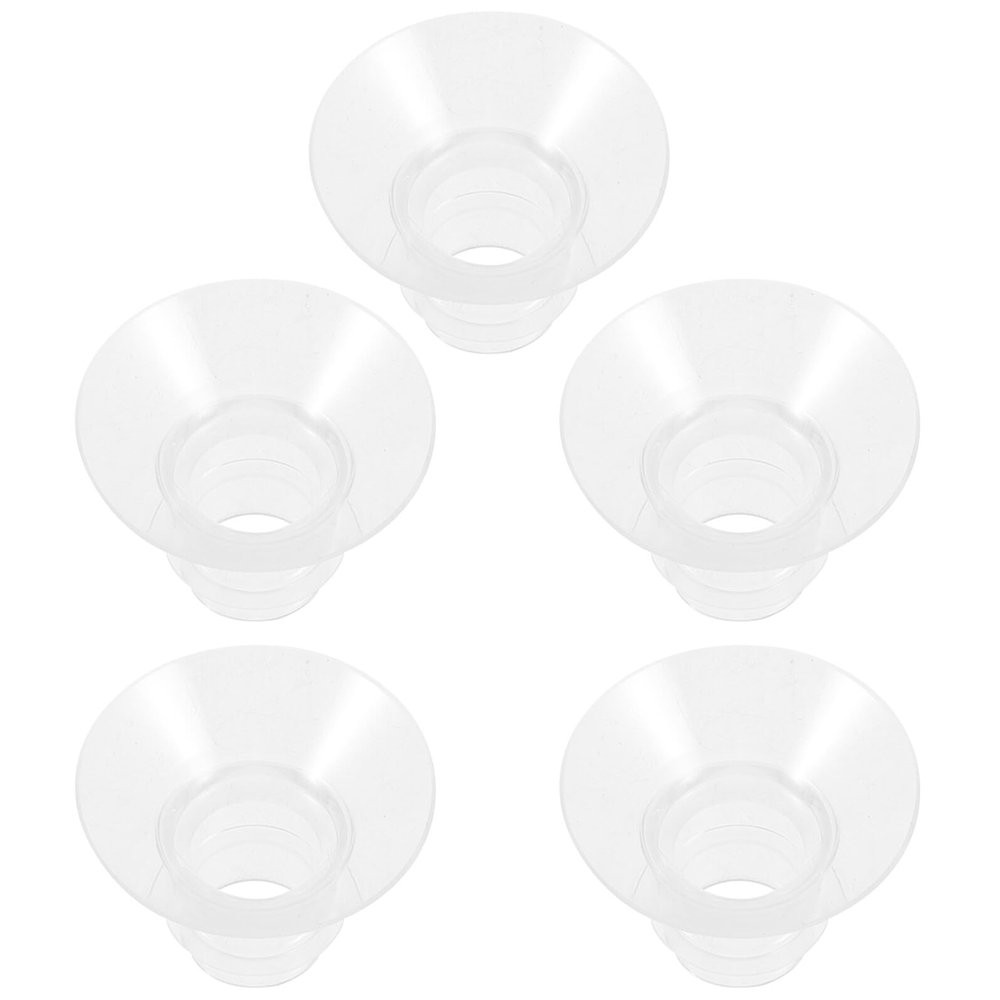 JOINPAYA 5 Silicone Flange Inserts for Portable Breast Pumps, Durable and Safe Flange Adapters for Comfortable Use
