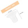 JOINPAYA 5 Silicone Flange Inserts for Portable Breast Pumps, Durable and Safe Flange Adapters for Comfortable Use view 2