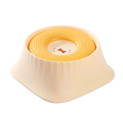 Slow-Drink Water Bowl for Dogs, Large-Capacity Leakproof Floating Water Dispenser