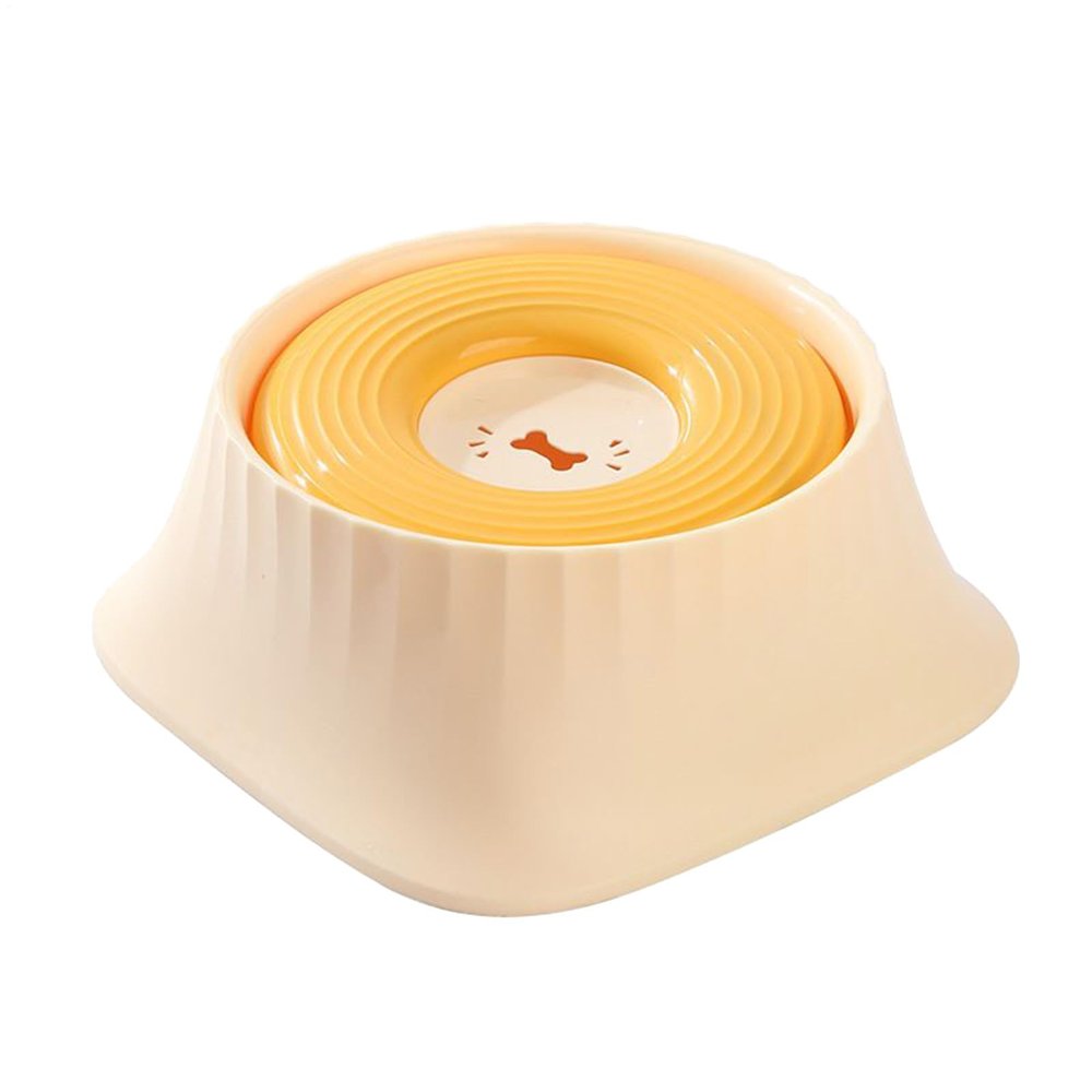 Slow-Drink Water Bowl for Dogs, Large-Capacity Leakproof Floating Water Dispenser