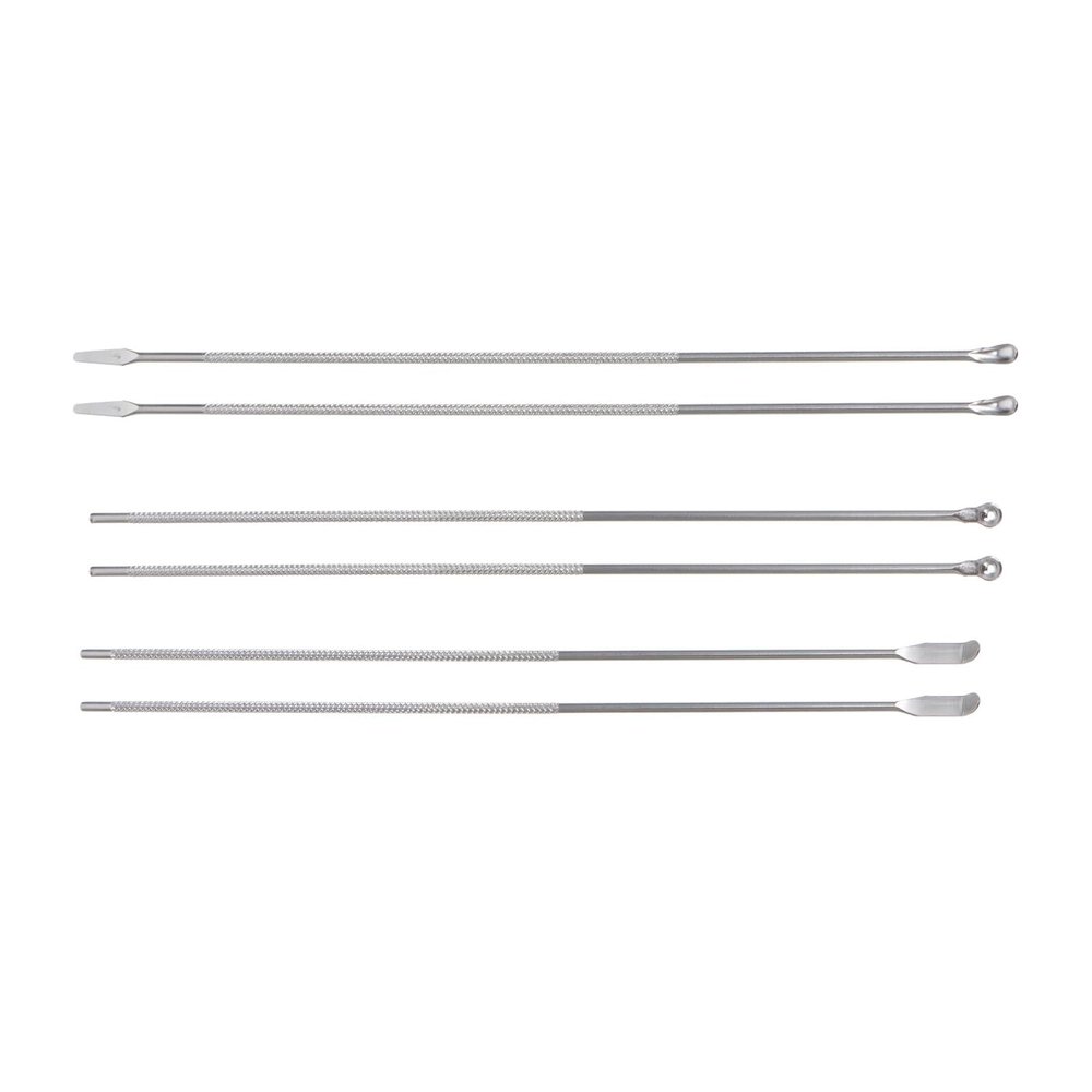 ORFOFE 6-Piece Stainless Steel Earwax Removal Set with Non-Slip Grip