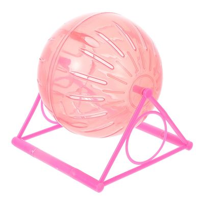 GARVALON Plastic Hamster Wheel for Small Pets, Quiet Operation, Unique Design, Random Color