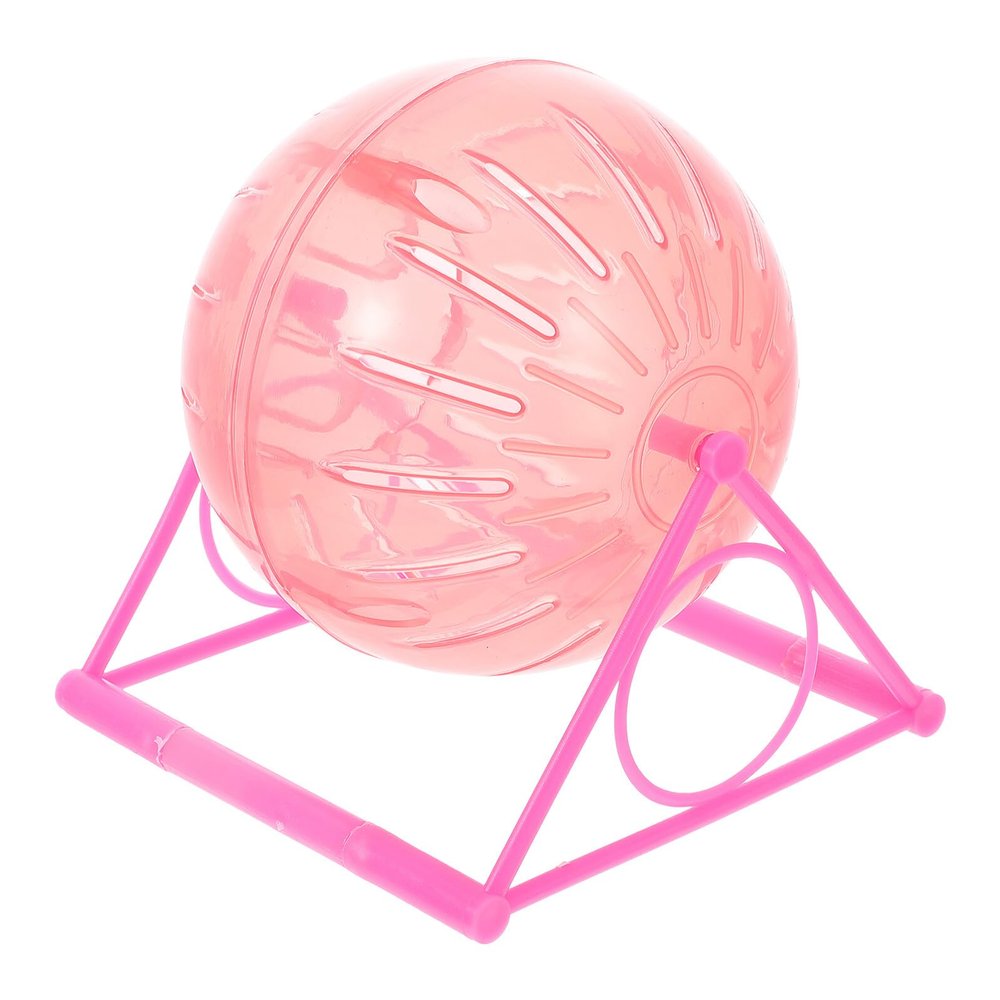 GARVALON Plastic Hamster Wheel for Small Pets, Quiet Operation, Unique Design, Random Color