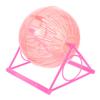 GARVALON Plastic Hamster Wheel for Small Pets, Quiet Operation, Unique Design, Random Color view 1