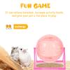 GARVALON Plastic Hamster Wheel for Small Pets, Quiet Operation, Unique Design, Random Color view 2