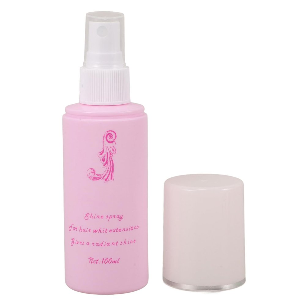 Doll Hair Detangling Spray for Synthetic Wigs, 100 ml, Pink