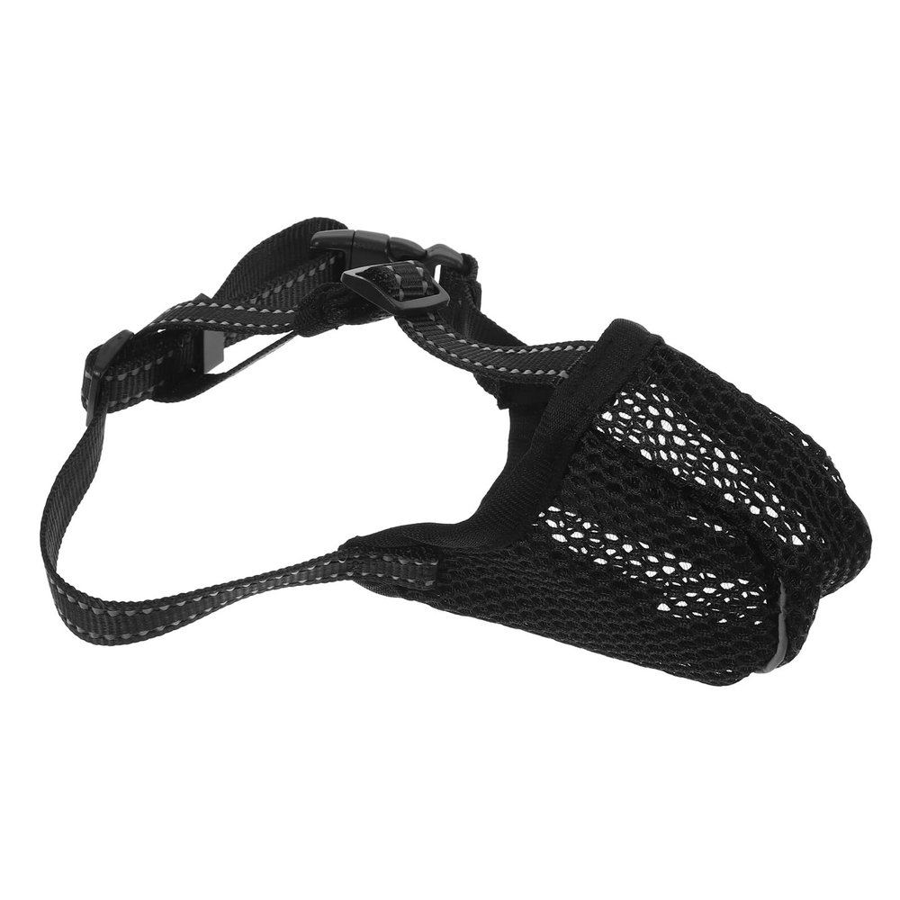 HOODANCOS Adjustable Breathable Mesh Muzzle for Large Dogs