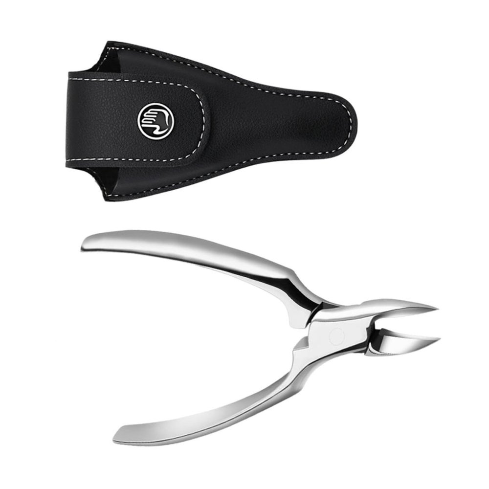 FONDOTIN Stainless Steel Cuticle Nipper Set with Storage Pouch