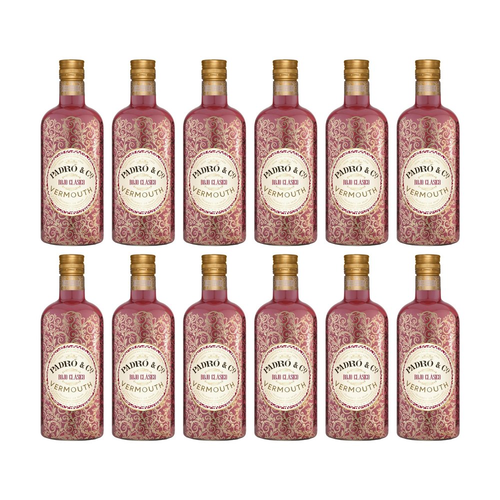 Padró & Co. Vermouth Rojo Clasico from Spain with FeinWert E-Book (12 x 0.75 L)