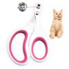 Cat Nail Clippers, Ergonomic and Safe, Rose Red view 1