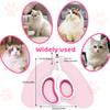 Cat Nail Clippers, Ergonomic and Safe, Rose Red view 2