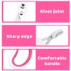 Cat Nail Clippers, Ergonomic and Safe, Rose Red view 4
