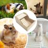 xowwyue Hamster Sand Bath Container, Removable Wooden Container view 4