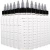 VILLFUL Transparent Dispensing Bottles, 12-Pack, PET/PP Squeeze Bottles with Scale, 120 ml, for Hair Care Liquids and Hair Dye view 1