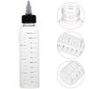 VILLFUL Transparent Dispensing Bottles, 12-Pack, PET/PP Squeeze Bottles with Scale, 120 ml, for Hair Care Liquids and Hair Dye view 4