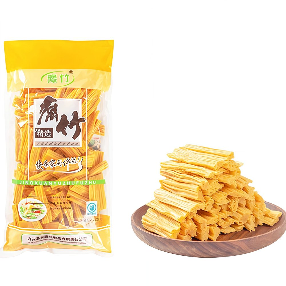 DAMAICHUHAI Yuba Dried Tofu, Flavor-Absorbing and Chewy, 500 g/17 oz