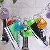 Yctze Colorful Chew Toy for Parrots, Hanging Bird Toy for Play and Training view 3