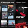 Telescopic Glass Cleaning Brush with Rotating Head for Solar Panels and Outdoor Areas view 2