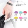 Depisuta Replacement Pad Set for Nail Clippers, Electric Polishing Heads for Nail Files view 3