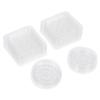 Plastic Eyelash Glue Holders, 40 Pieces, White view 1