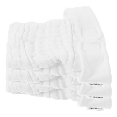 Reusable Cotton Cloth Diapers, 3-Pack for Newborns