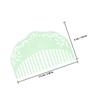 STOBAZA 2-Piece Women's Acetate Side Hair Comb, Chinese Style view 2