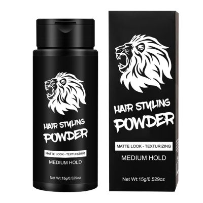 Hair Powder for Men, 15 g | Texturizing Hair Powder for Invisible Volume and Root Lift