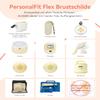 2-Pack 21 mm Breast Shields for Medela Pumps, Soft Material, 105° Wide-Angle SoftFlex Rim view 2