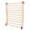 Phefop Pine Wood Sauna Backrest with Ergonomic S-Shape view 1