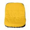 Sunydog Riding Mower Seat Cover with Sun Protection and Storage, Fits 12.4–14.1 in Backrests, Yellow view 3