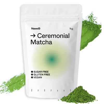 Ceremonial Barista Matcha 1 kg, Pure First-Harvest Matcha Powder, Sugar-Free