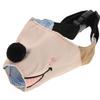 SHINEOFI Adjustable Breathable Canvas Dog Muzzle view 1