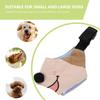 SHINEOFI Adjustable Breathable Canvas Dog Muzzle view 3