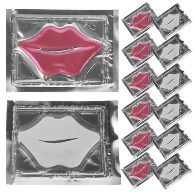 STOBAZA 20-Piece Collagen Lip Mask Gel Patches, Crystal Design