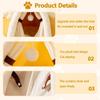 BANTASE Indoor Cat House with Removable Mat, Foldable Cave Bed view 3