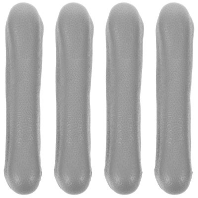 Healeved 4-Piece TPR Crutch Armpit Pads, Soft Cushioned Replacement Pads