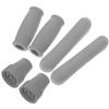 ibasenice 6-Piece Crutch Accessory Set with Non-Slip Rubber Pads and Padded Underarm and Handle Grips view 1