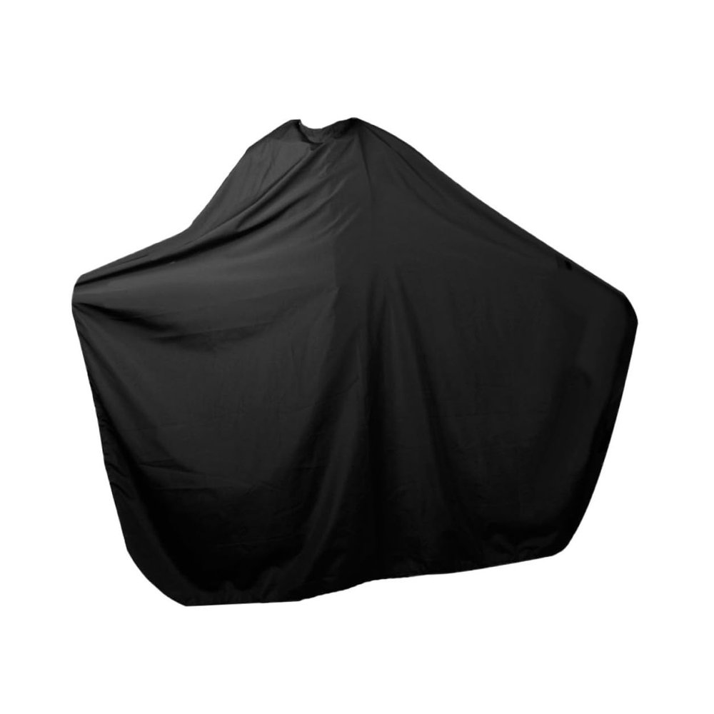 TOPBATHY Black Polyester Pongee Barber Cape