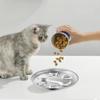 22 cm Stainless Steel Slow Feeder Dog Bowl, Non-Slip Labyrinth Bowl (Bone) view 3