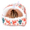 Hamster Bed Plush Hideaway for Small Pets view 1