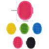 QUXVUIS Pet Dog TPR Grooming Brush with Adjustable Ring, Rose Red, 1 Count view 4