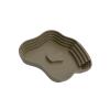 Qcbuegof Extra-Wide Pet Bath with Bowls, Safe ABS Turtle Pond with Ramp view 1