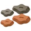 Qcbuegof Extra-Wide Pet Bath with Bowls, Safe ABS Turtle Pond with Ramp view 4