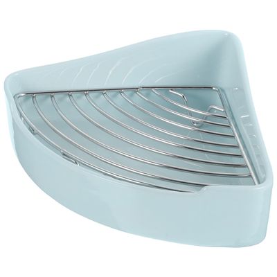 Triangular Ceramic Small-Animal Toilet, Removable, Rust-Resistant