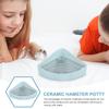 Triangular Ceramic Small-Animal Toilet, Removable, Rust-Resistant view 3