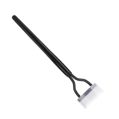 TOPINCN Arched Eyelash Comb with Steel Needle for Smoothing Eyebrows, Portable Makeup Tool