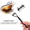 TOPINCN Arched Eyelash Comb with Steel Needle for Smoothing Eyebrows, Portable Makeup Tool view 4