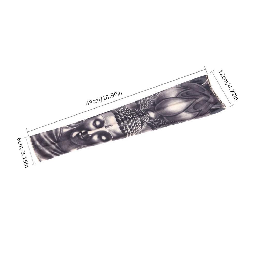 Acouto Temporary Tattoo Sleeve Arm Warmers